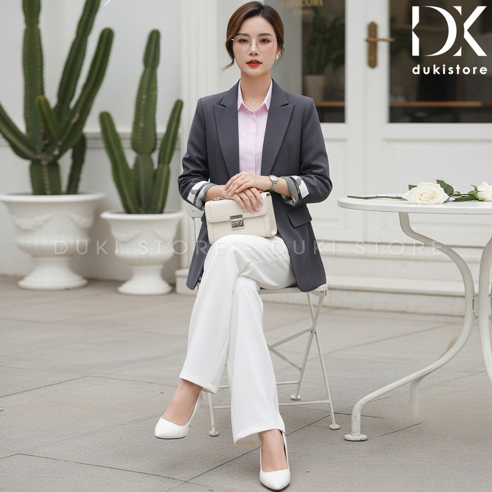 áo blazer nữ màu xám 2 cúc tay lật cao cấp ao-blazer-nu-mau-xam-2-cuc-tay-lat-cao-cap-BLU0147-2.jpg